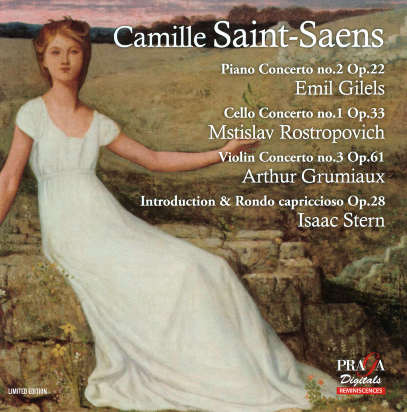 Saint-saens: Piano Concerto No. 2; Cello Concerto No. 1; Violin Concerto No. 3; Introduction & Rondo Capriccioso