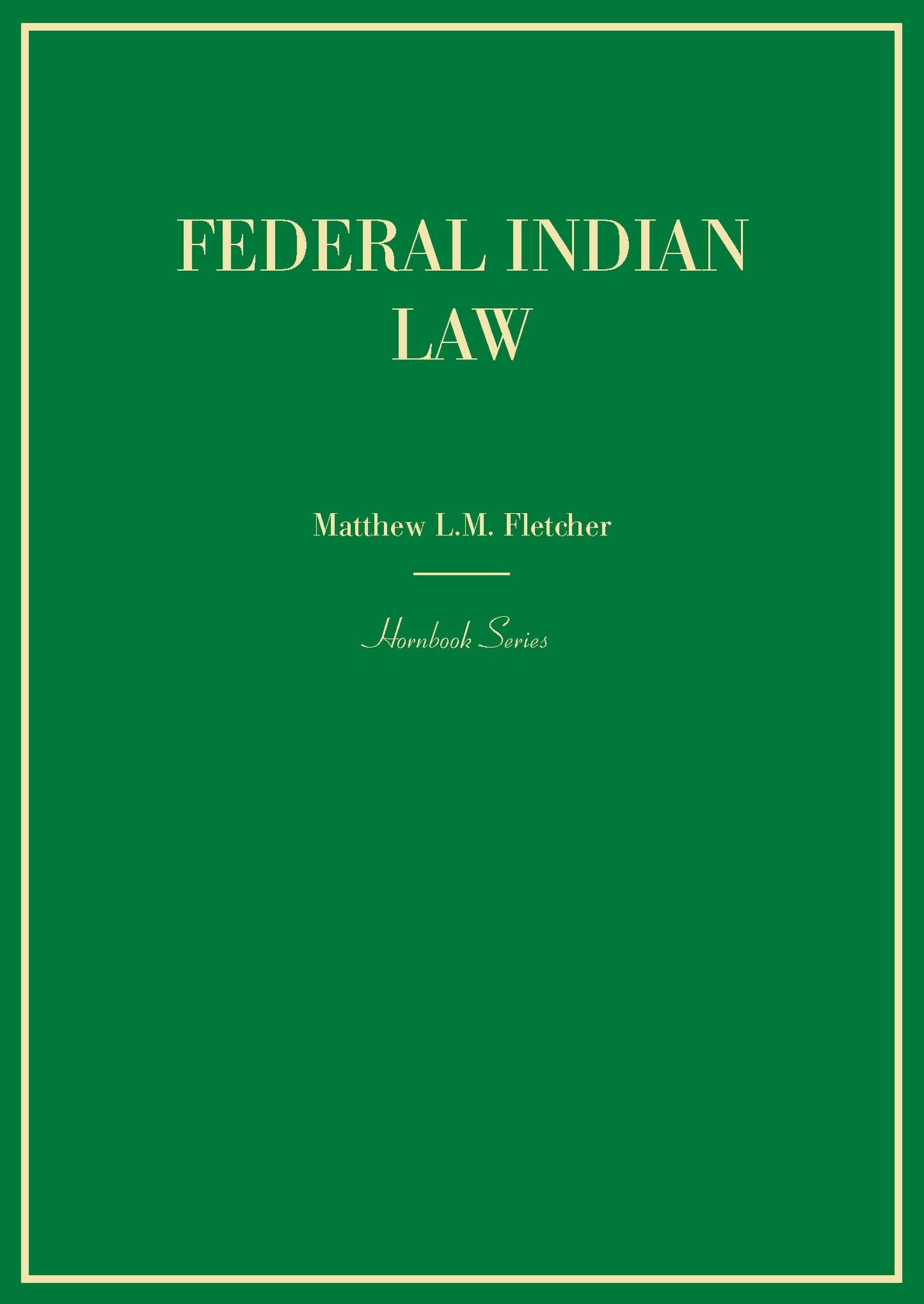 Federal Indian Law
