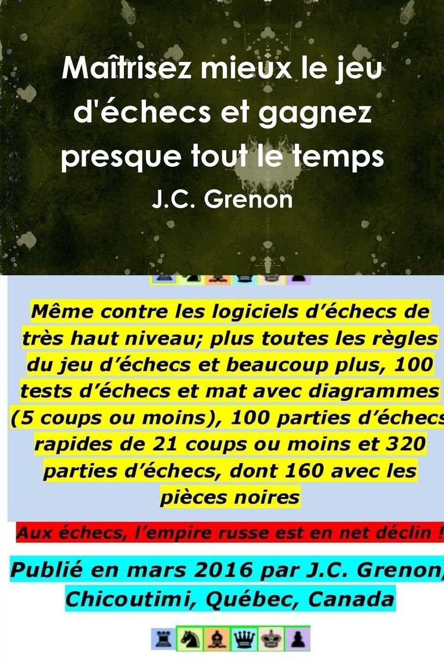 Maîtrisez mieux le jeu d'échecs et gagnez presque tout le temps
