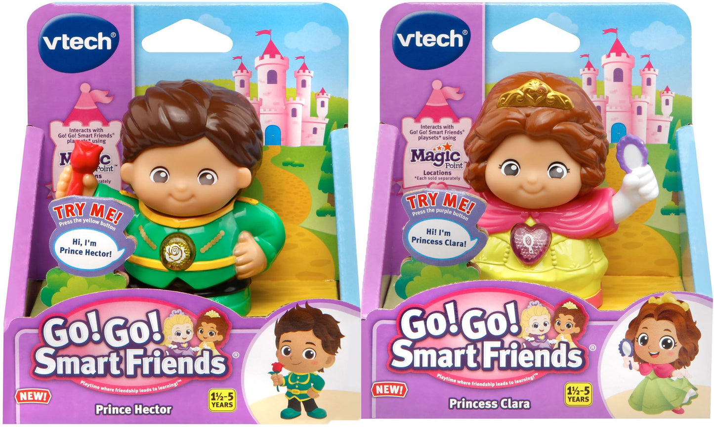 Go Go Smart Friends Kingdom Characters