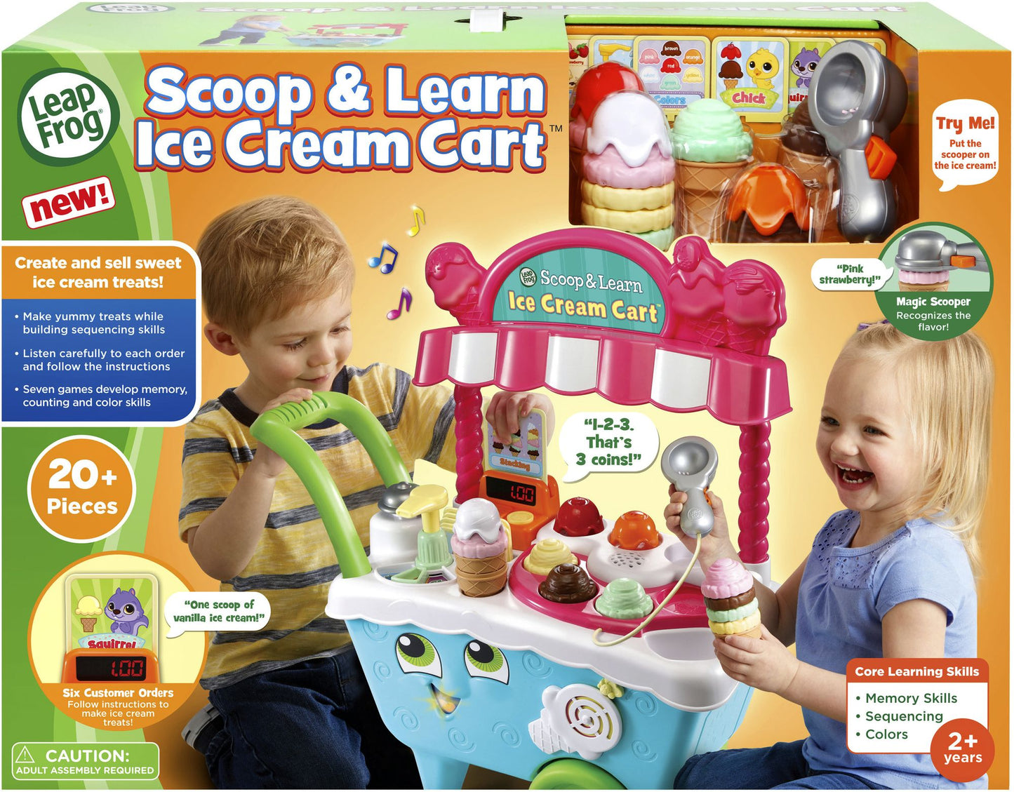 Scoop & Learn Ice Cream Cart