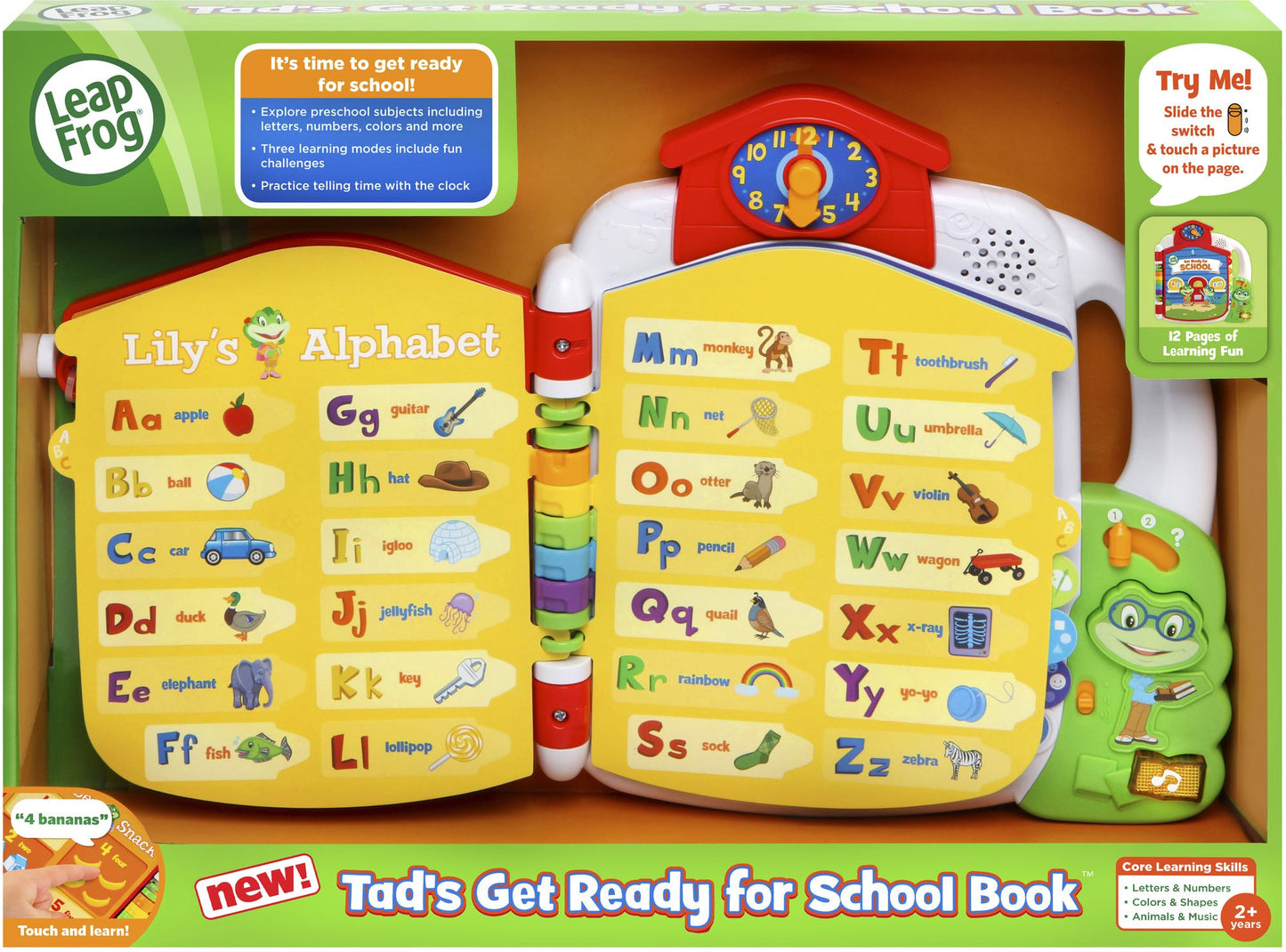 Tad's Get Ready for Preschool Book