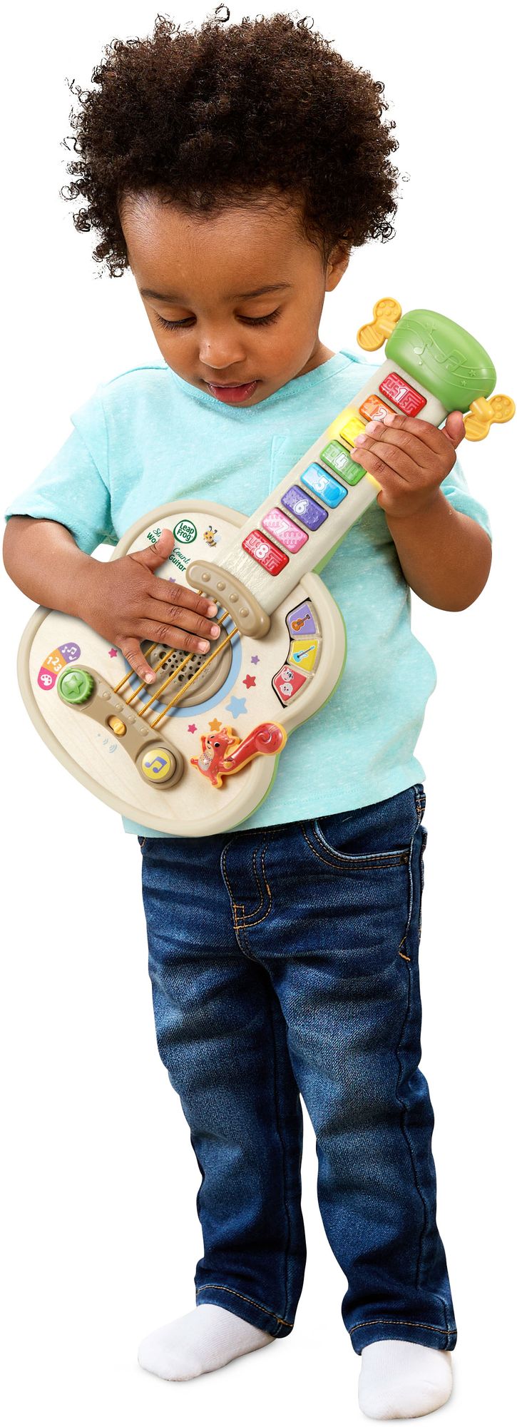 LeapFrog Count & Strum Wooden Guitar