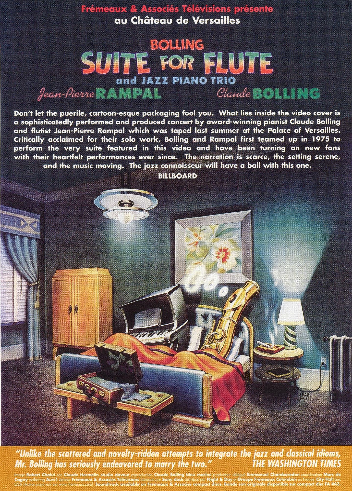 Bolling: Suite for Flute and Jazz Piano Trio