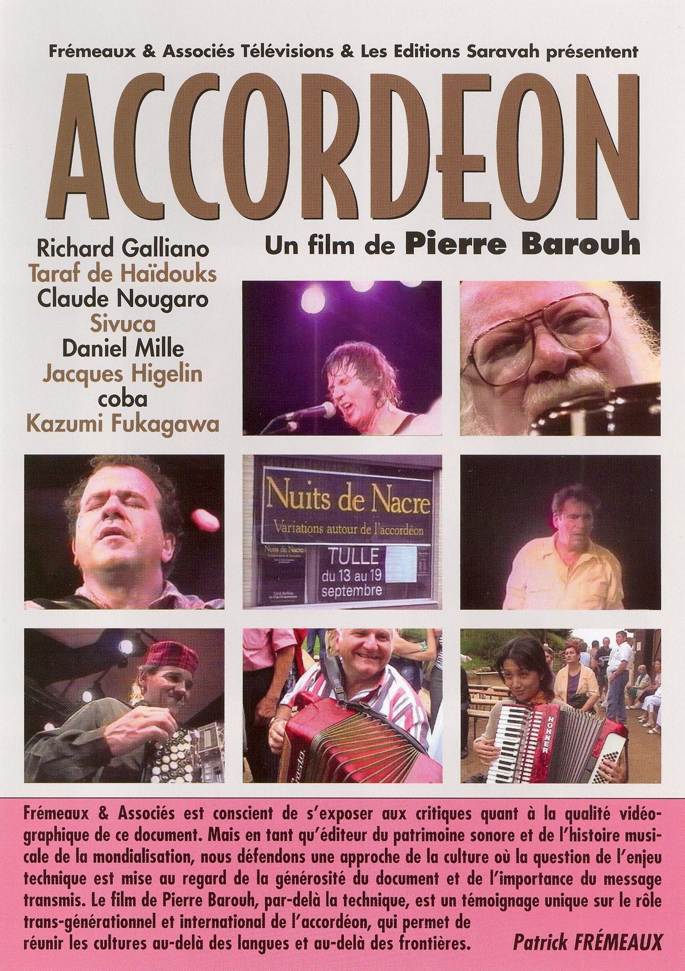 Accordeon: Un Film de Pierre Barouh