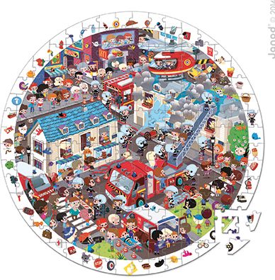Firemen- Round Observation Puzzle
