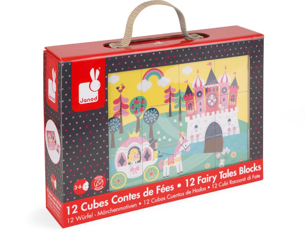 Fairy Tales Kubkid 12 pcs block set