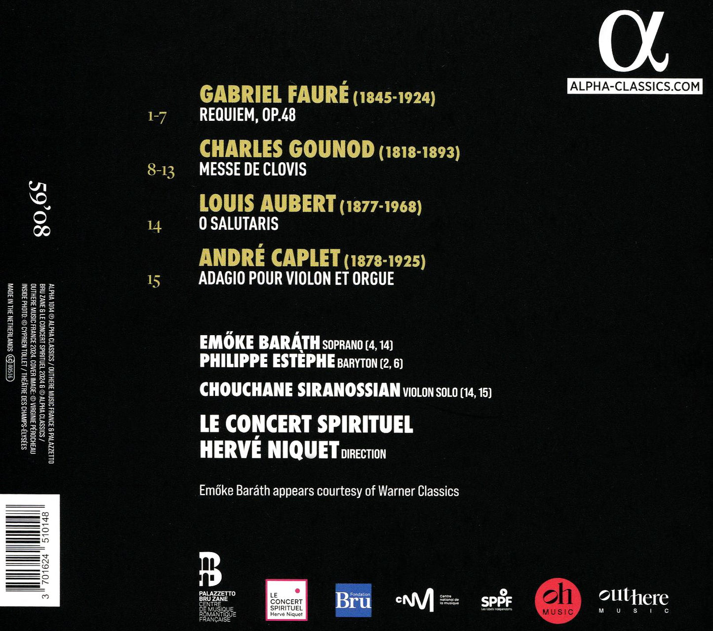 Messe De Clovis (Faure / Gounod / Estephe)