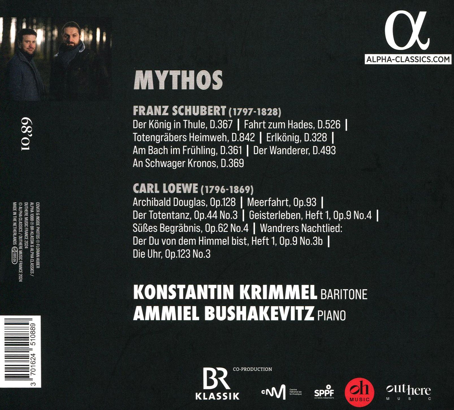 Mythos (Schubert / Loewe / Bushakevitz)