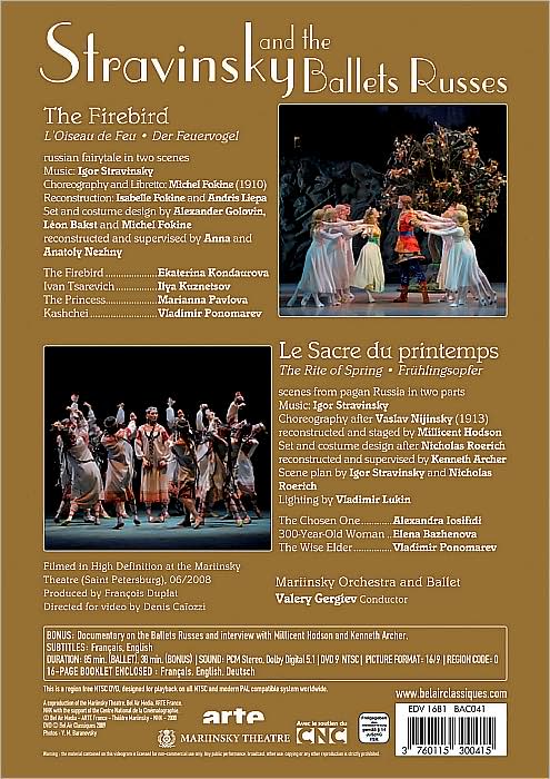 Stravinsky and the Ballets Russes: The Firebird/Le Sacre du Printemps