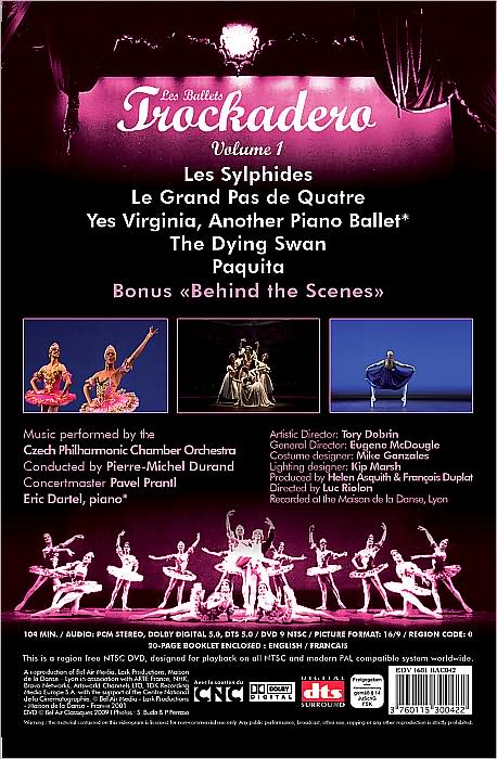 Les Ballets Trockadero, Vol. 1: Les Sylphides/Le Grand Pas de Quatre/Yes, Virginia/Dying Swan/Paquita