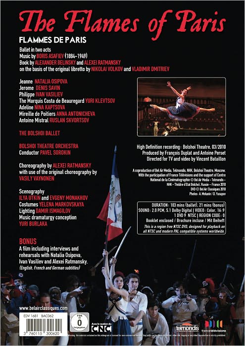 The Bolshoi Ballet: The Flames of Paris