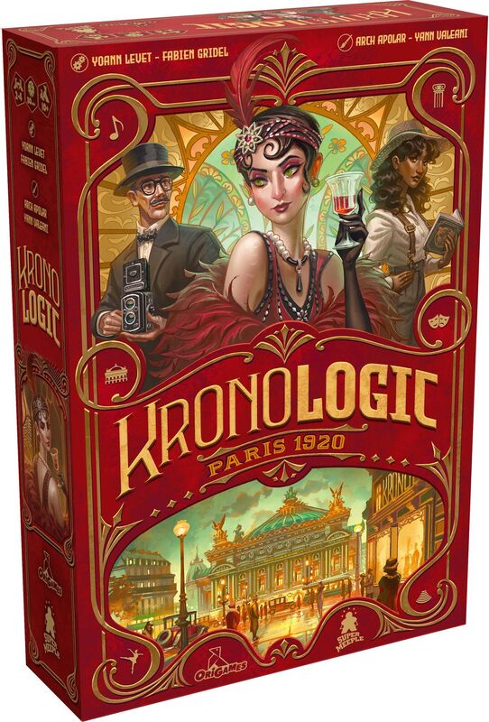 Kronologic Paris 1920s by Fabien Gridel, Yoann Levet