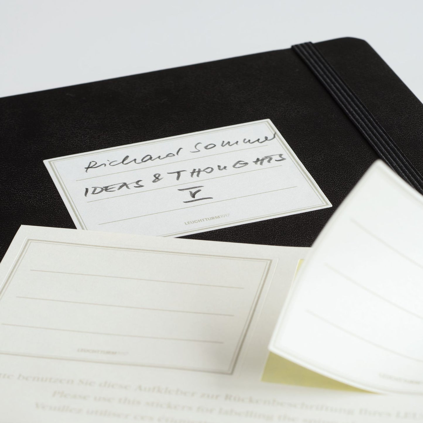 Leuchtturm1917 Black Hardcover Dotted Journal