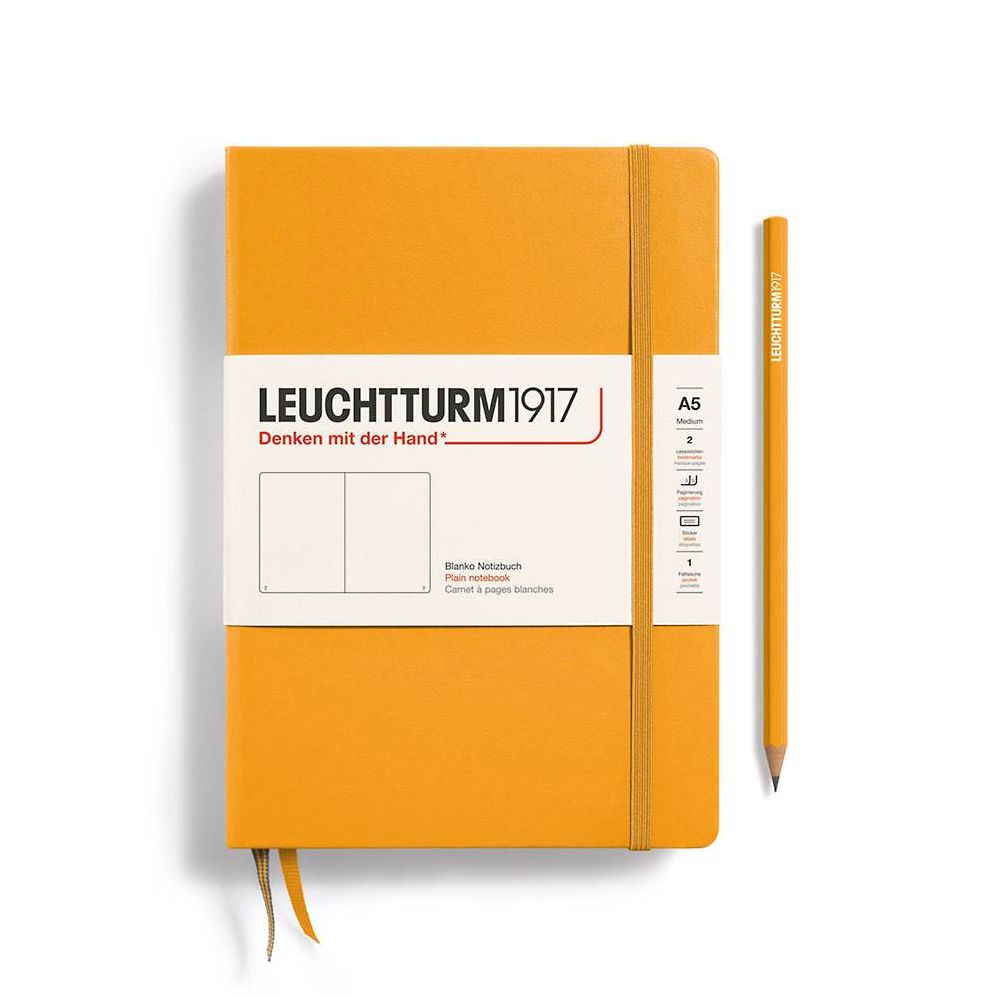 Leuchtturm1917 Rising Sun, Medium (A5), plain