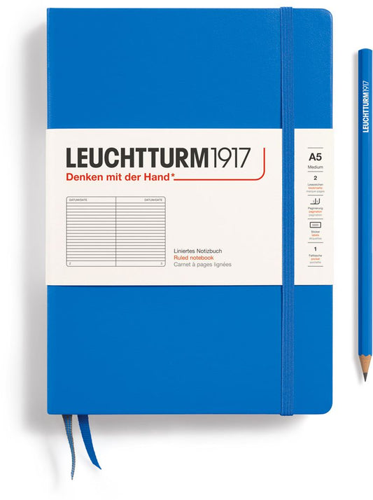 Sky, Medium (A5) Notebook, 251 p., ruled