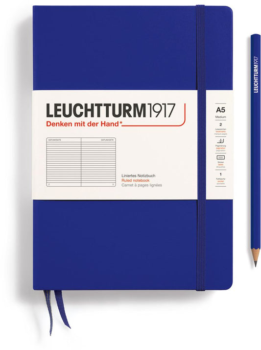 Ink, Medium (A5) Notebook, 251 p., ruled