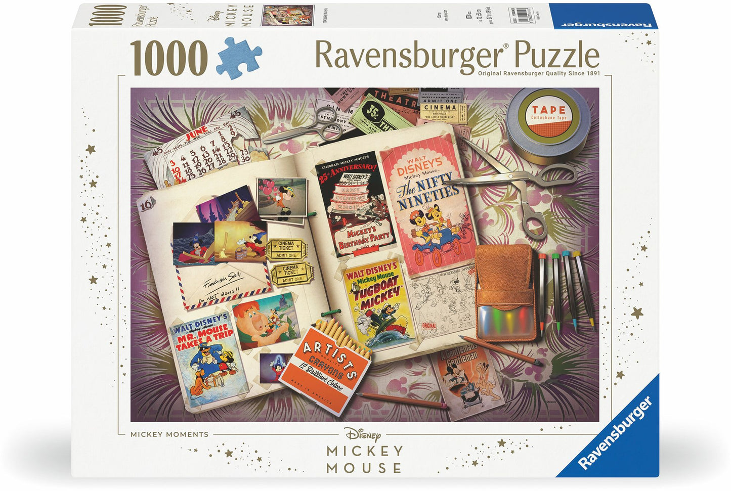 Disney Collectors Edition - 1940's Mickey 1000 piece Puzzle