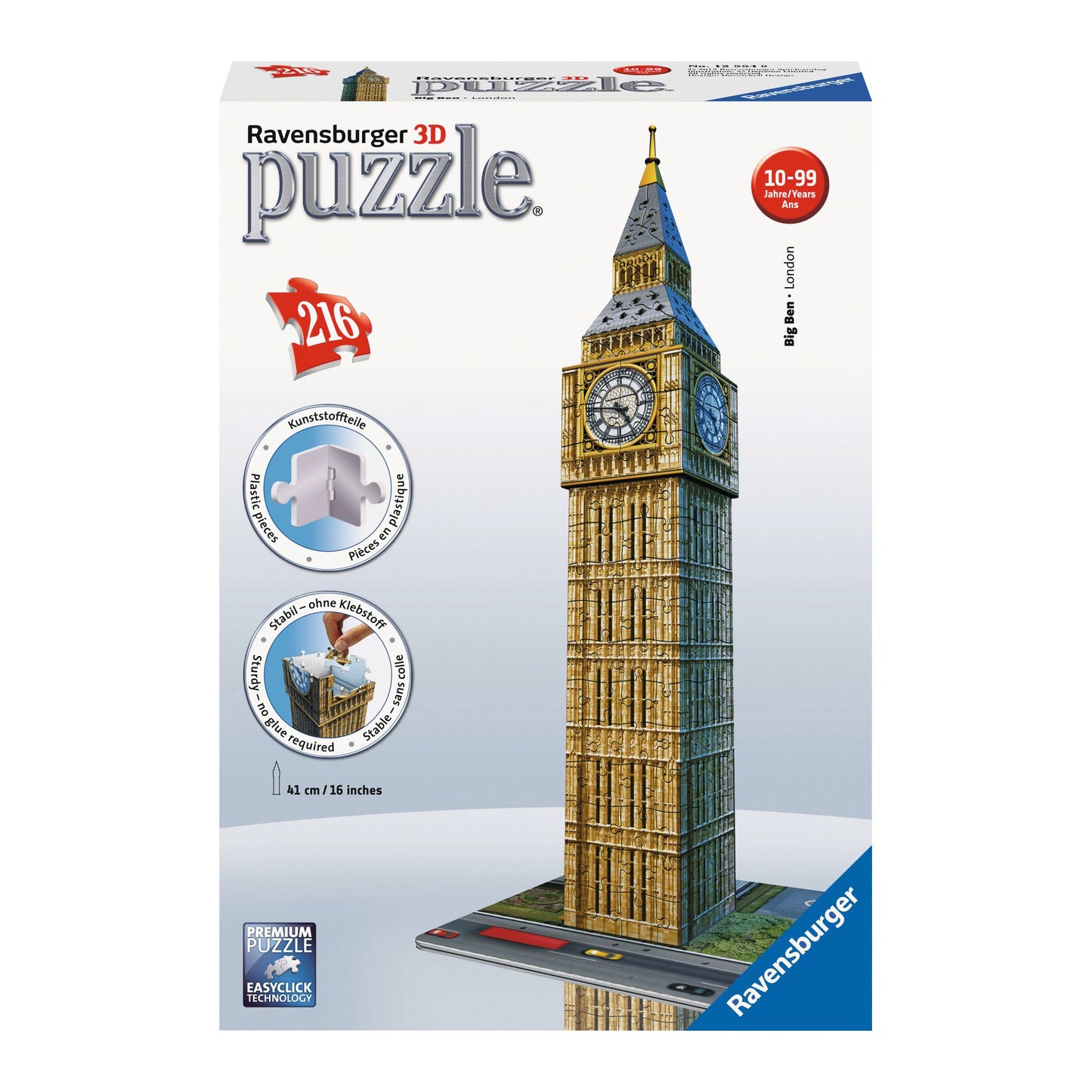 3D Big Ben 216 Piece Puzzle