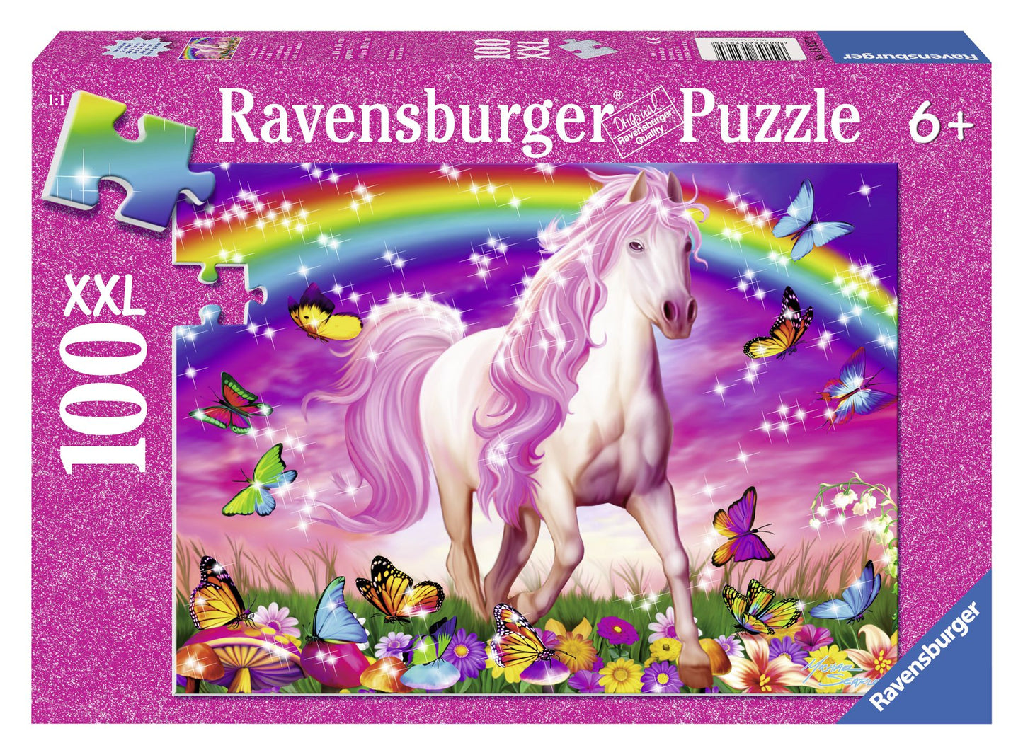 Ravensburger Horse Dream 100 Piece Glitter Jigsaw Puzzle