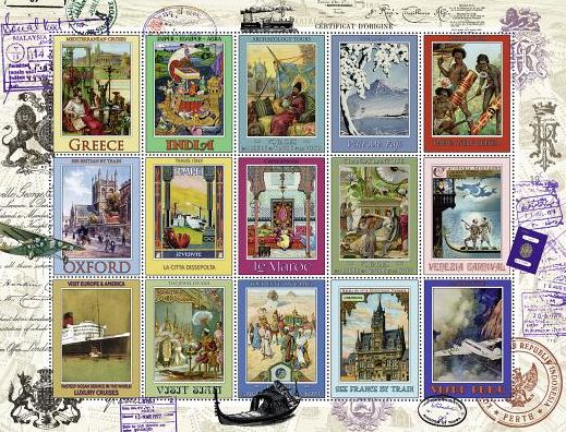 Vacation Stamps 2000 pc puzzle