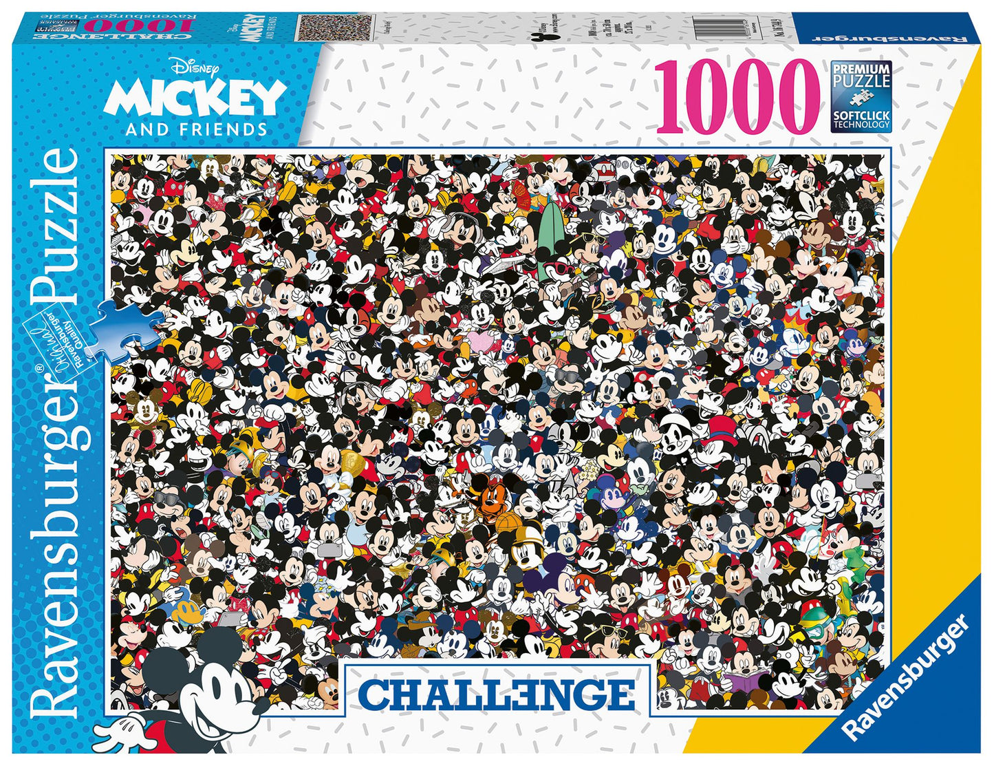 Disney Mickey Mouse CHALLENGE 1000 piece Puzzle