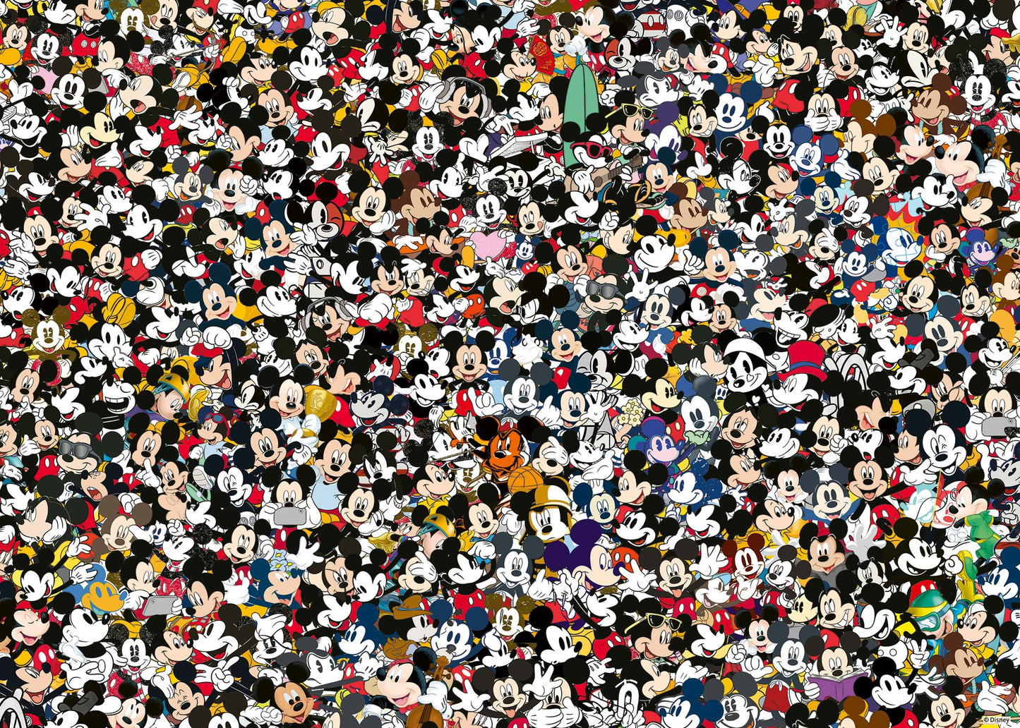 Disney Mickey Mouse CHALLENGE 1000 piece Puzzle