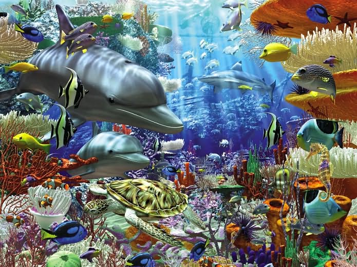 Oceanic Wonders 3000 pc puzzle