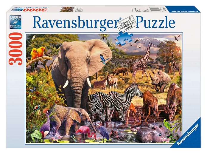 African Animals 3000 pc puzzle