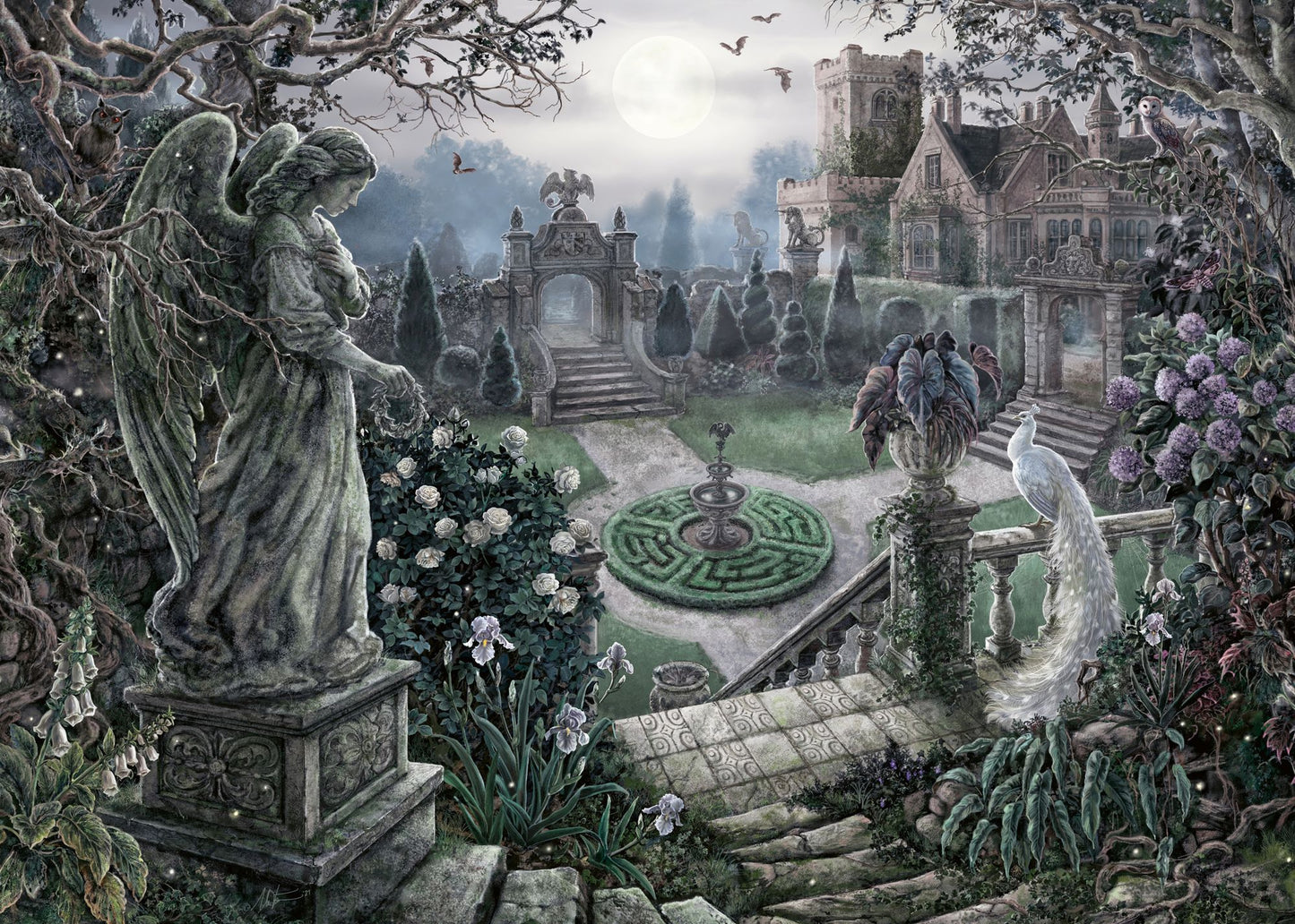 ESCAPE - The Garden at Night 368 pc puzzle