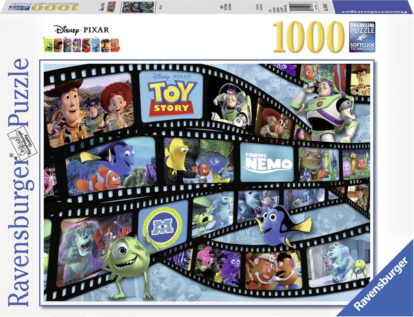 Disney Pixar Movie Reel 1000 piece puzzle
