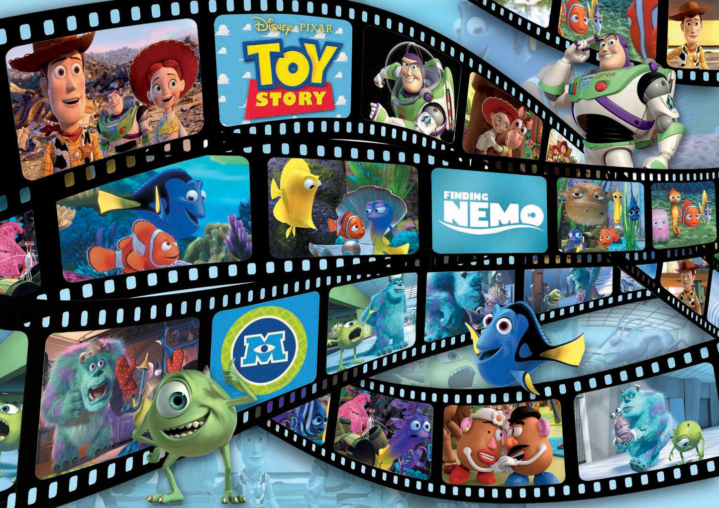 Disney Pixar Movie Reel 1000 piece puzzle