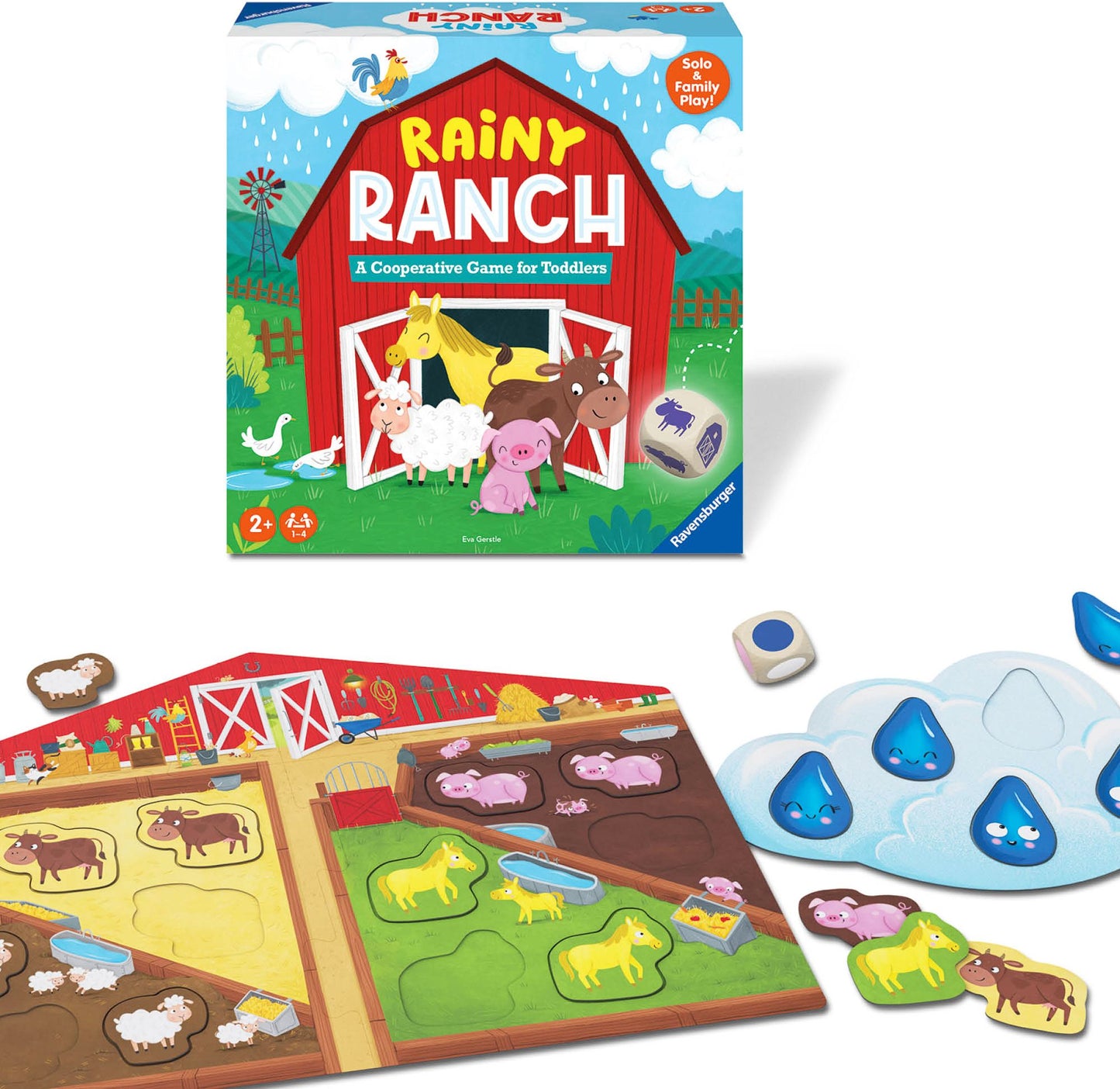 Rainy Ranch - A Cooperative Game for Toddlers