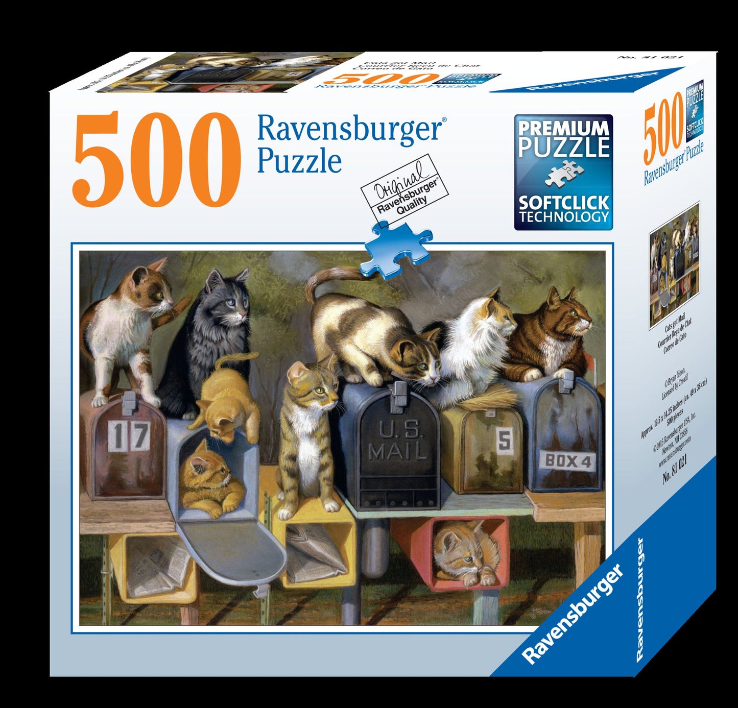 Cats Got Mail 500 piece puzzle