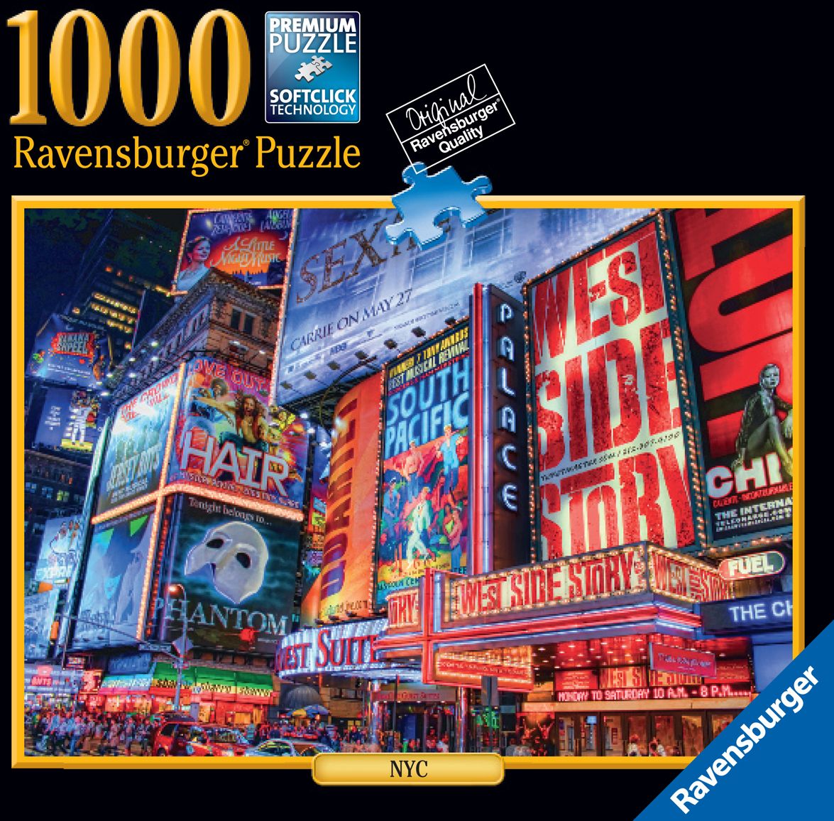 Times Square NYC 1000 piece puzzle