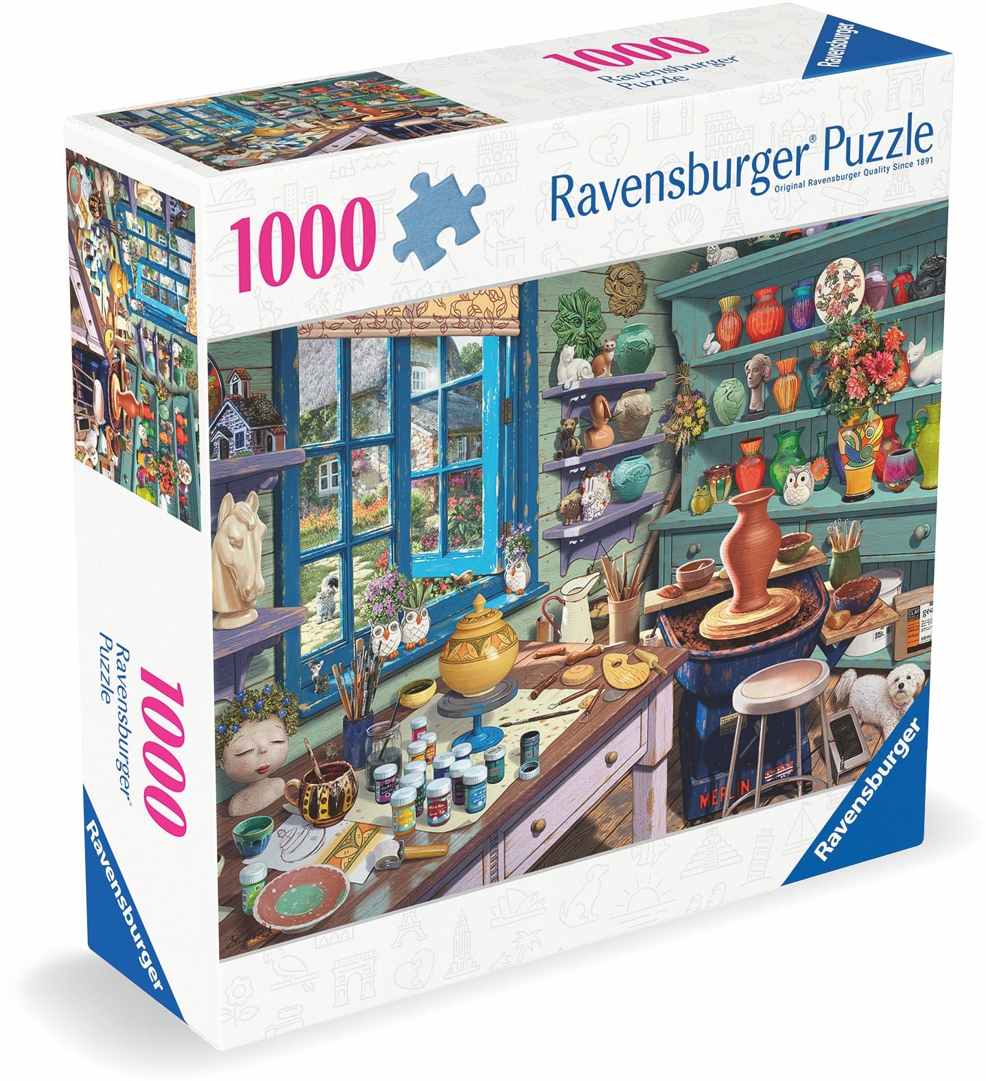 Pottery Studio Shed 1000 Piece Puzzle