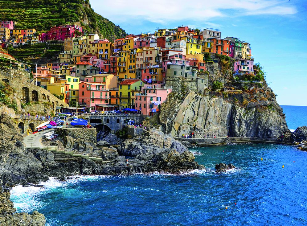 Cinque Terre Sunshine 500 pc puzzle