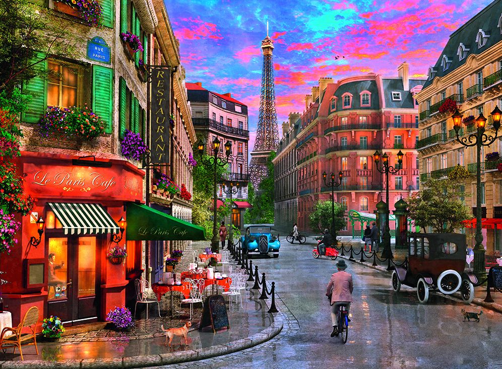 Parisian Sunset 500 pc puzzle