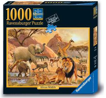 African Splendor 1000 pc puzzle