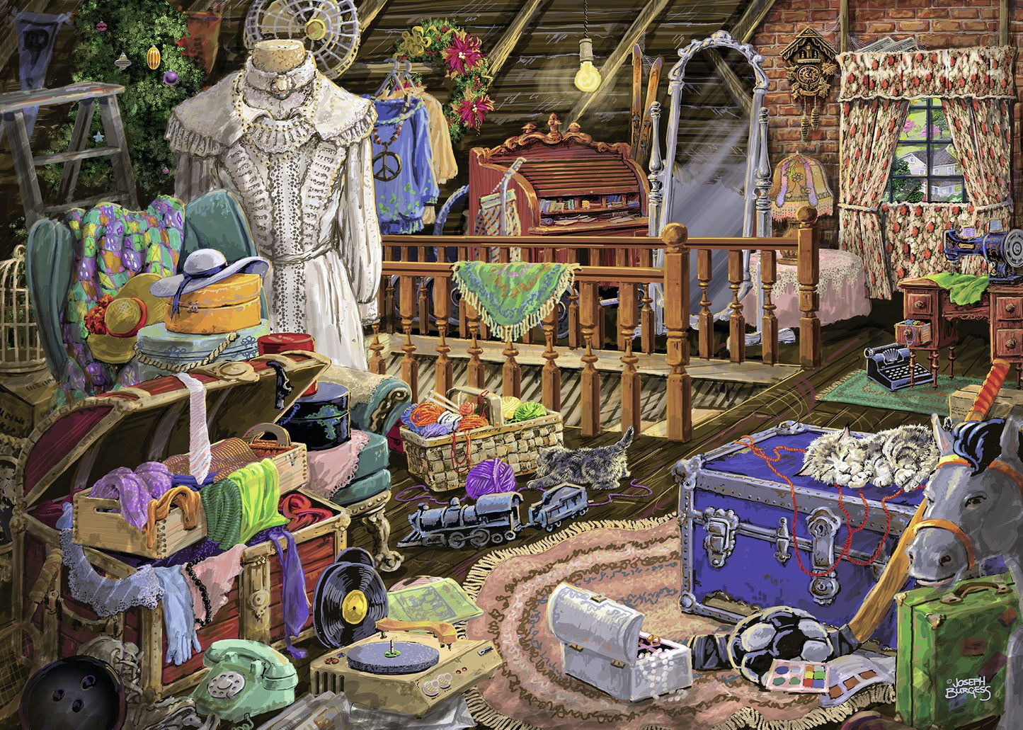 Victorian Attic: 1000 piece puzzle