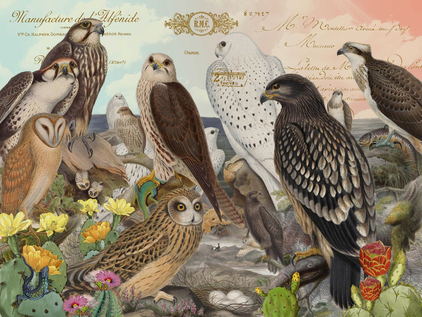 Birds of Prey 500 piece puzzle