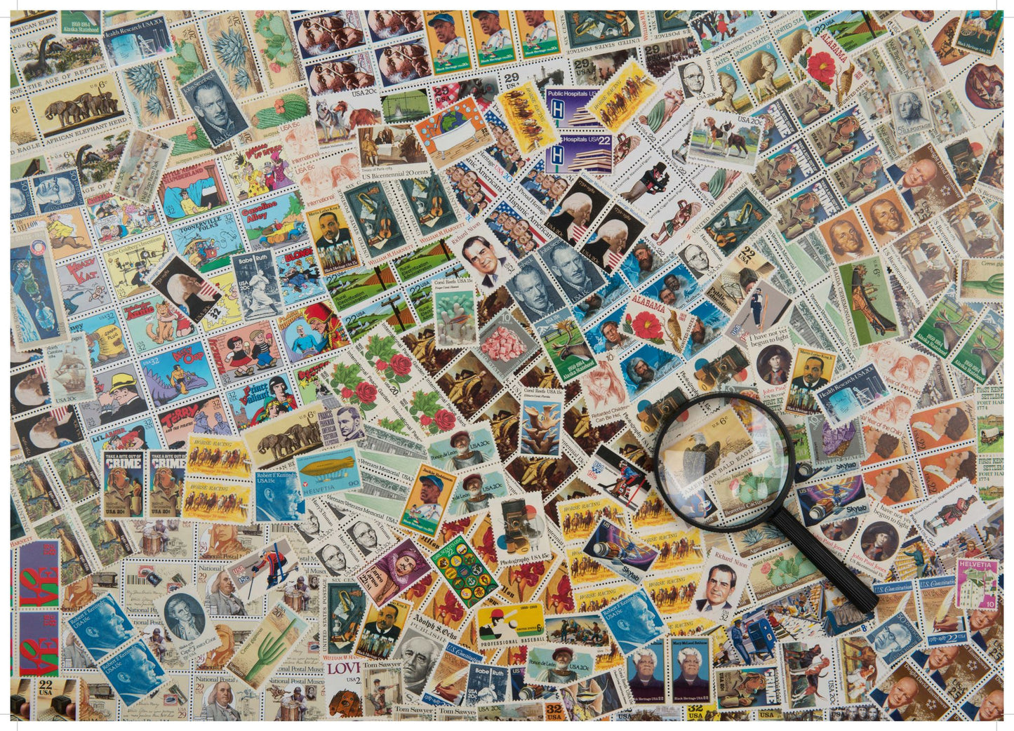 Stamps 1000 pc. puzzle Chanllenge