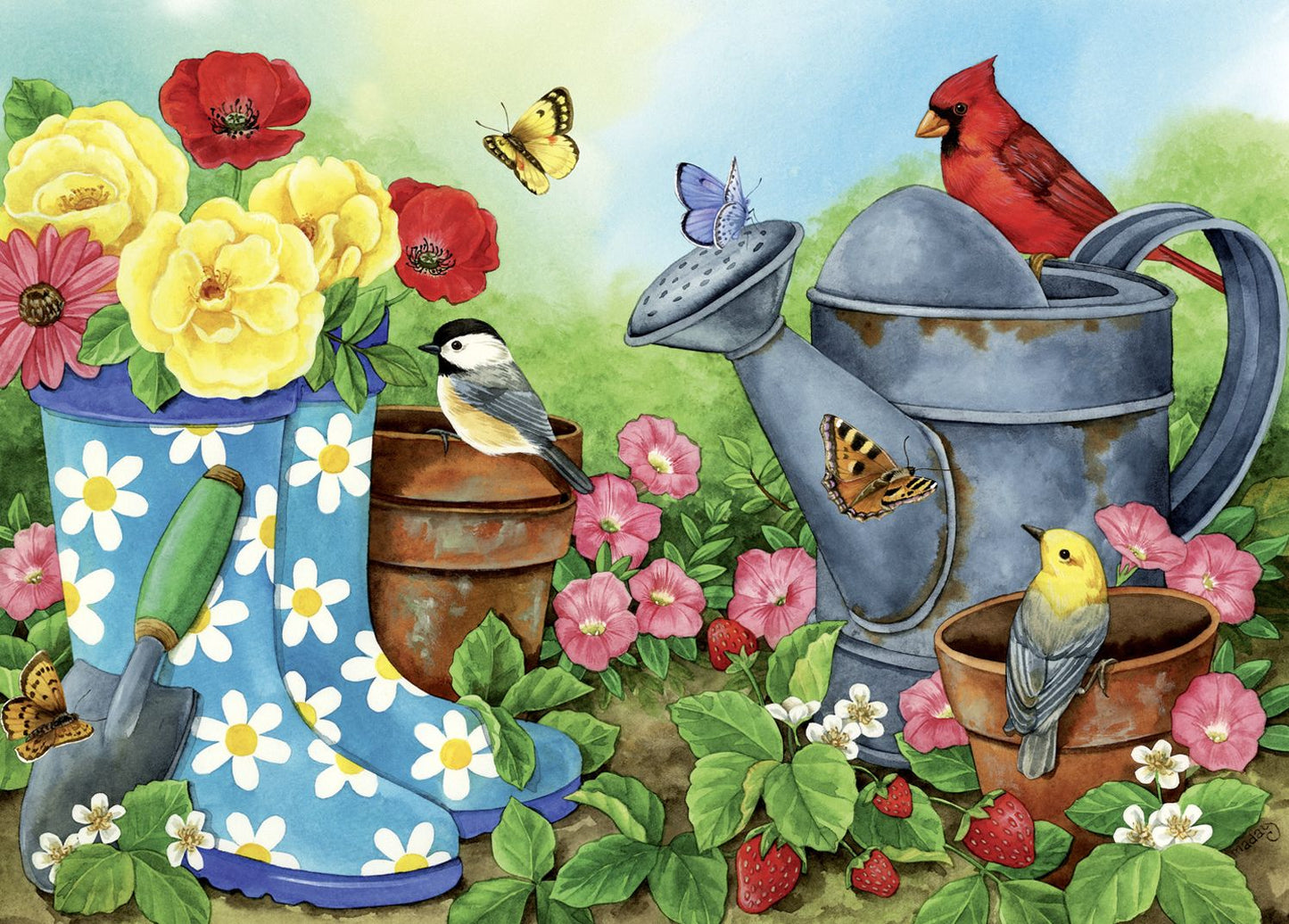 Garden Traditions 500 piece puzzle