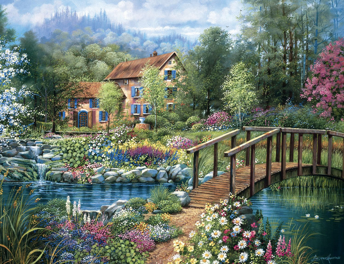 Shades of Summer 500 piece puzzle