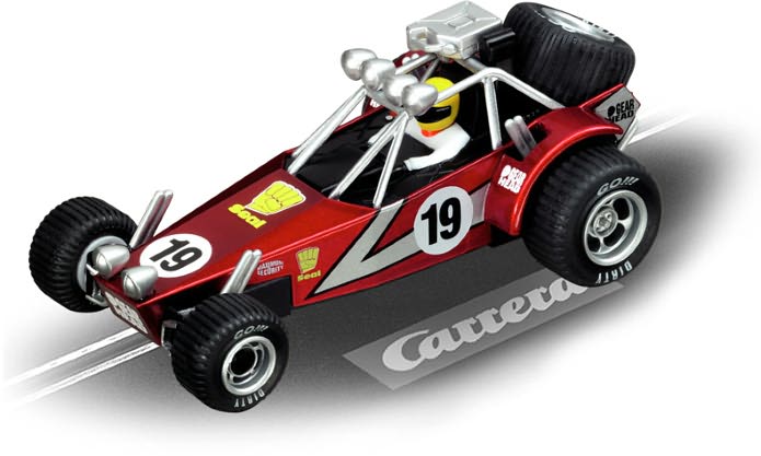 GO!!! Carrera Digital 1:43 Slot Cars - Dune Buggy, Cranberry Red