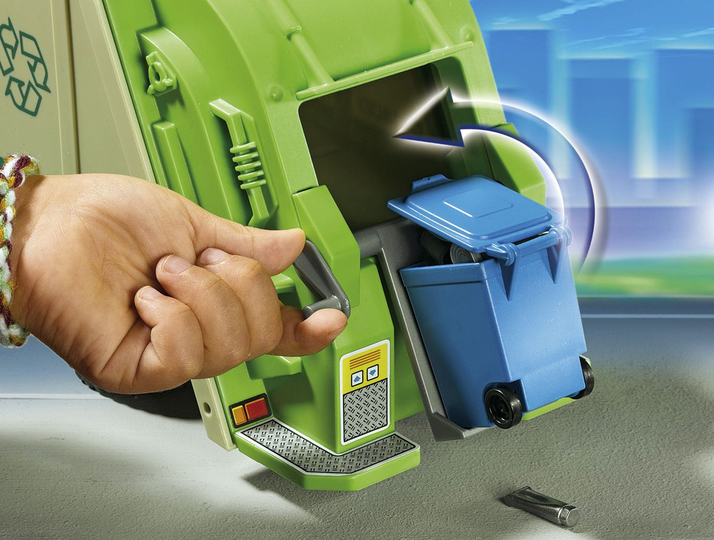PLAYMOBIL Green Recycling Truck