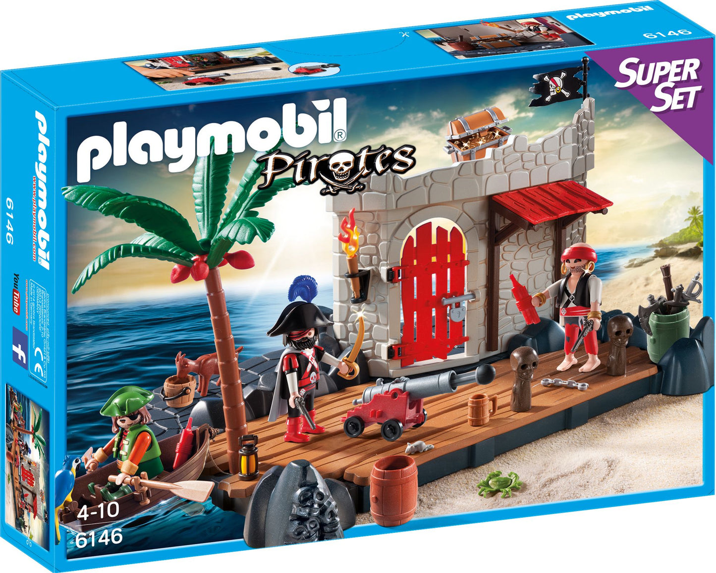 PLAYMOBIL Pirate Fort Super Set