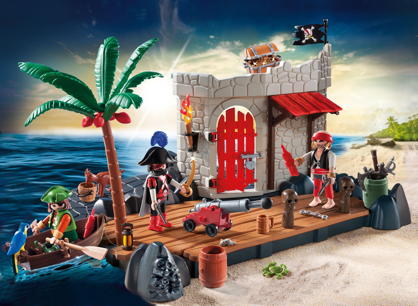 PLAYMOBIL Pirate Fort Super Set