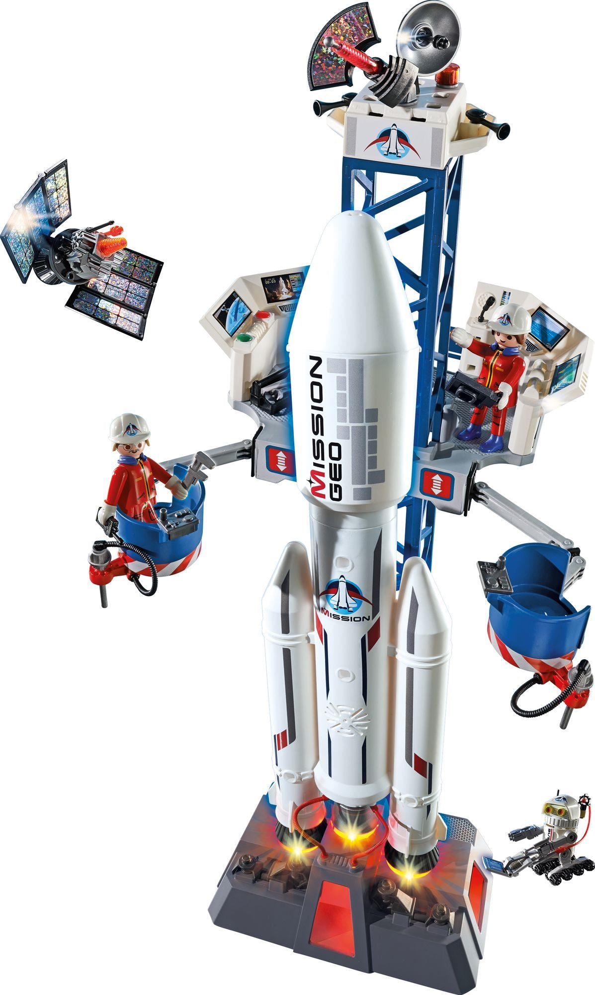 PLAYMOBIL Space Rocket with Launch Site