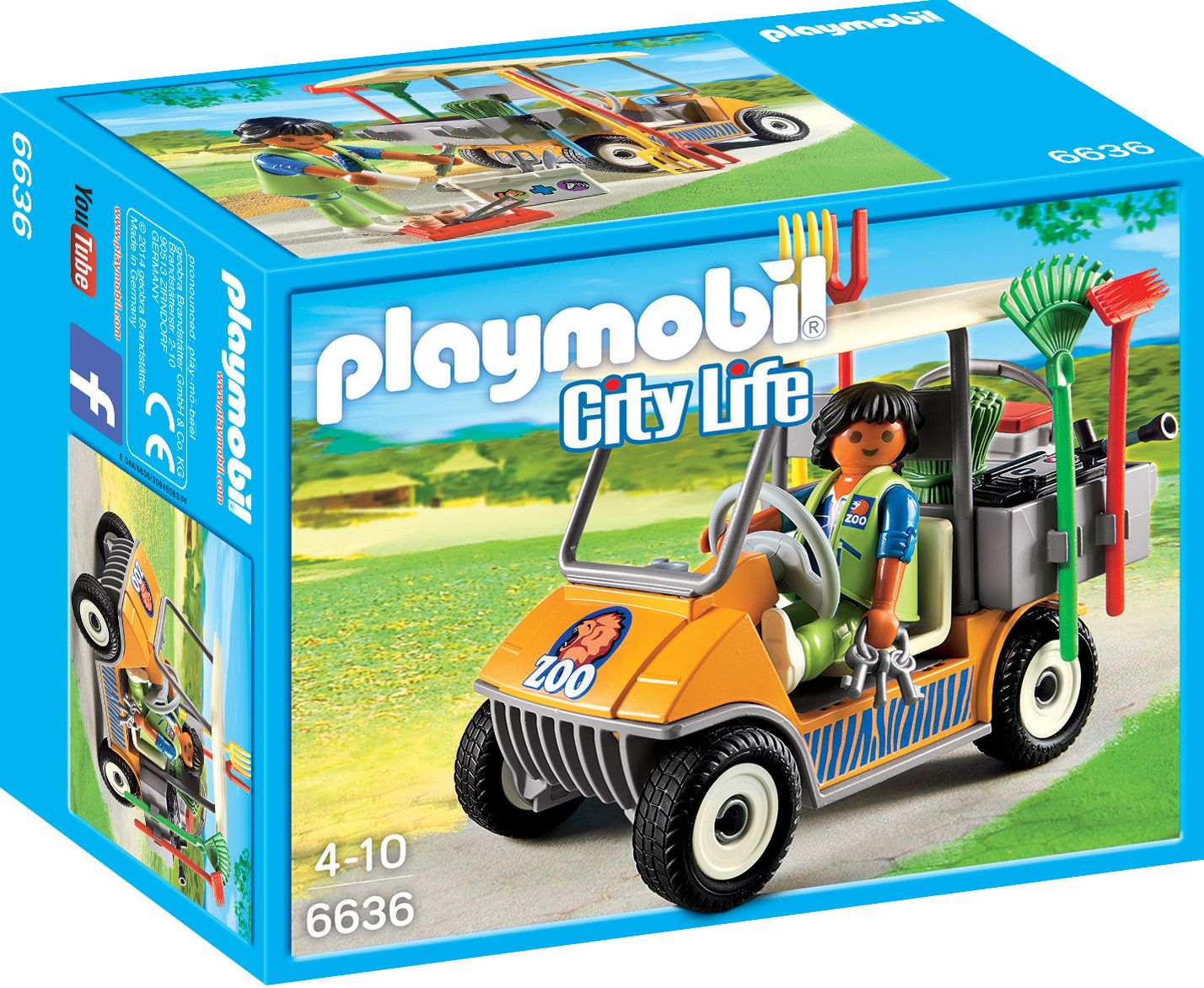 PLAYMOBIL Zookeeper's Cart